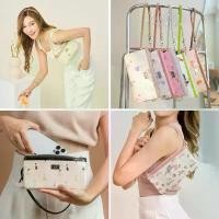 ราคา Wallet on Shoulder KEPT กระเป๋าสตางค์ใบยาว ใส่มือถือได้ทุกรุ่น ปรับสายเพื่อคล้องบ่าคล้องแขนได้ มีช่องซิปเพื่อใส่เหรียญ (1733346542697874640)