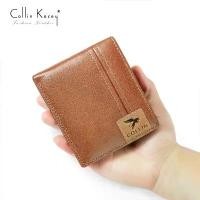 ราคา Collin Kacey A08 กระเป๋าสตางค์แฟชั่นใหม่ กระเป๋าสตางค์ผู้ชายหนังแท้ใบสั้น Genuine leather wallet (1733361443422898152)