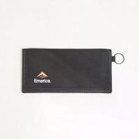 ราคา [COD] EMERICA กระเป๋าสตางค์ BLACK ON BLACK BASIC LOGO WALLET (1732651850485499236)