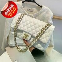 ราคา กระเป๋าผู้หญิงใหม่ แฟชั่นยุโรปและอเมริกา กระเป๋าสะพายข้างแบบไหล่เดียว กระเป๋าสายโซ่ลายตาราง สีดำ สีขาว คาดเอว seagloca wallet อาร์ม นายแบบ หลุยส์ วิตตอง (1733371789108151435)