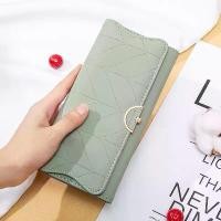 ราคา ขายดีประจำเดือนนี้ แนะนำ ซิปยาว แบบพั สีเขียว กระเป๋าบัตรเครดิต กระเป๋าสตางค์ 3พับ ซิป สวยๆ นิ่ม วินเทจ leather สตางค์หนัง long money rfid wallet women หนังแท้ เกาหลี สตางค์ใบยาว กระเป๋าตังค์ ผู้หญิง