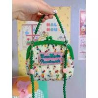 ราคา [ลดเพิ่ม15% ใส่โค้ด MENAW3 เฉพาะ13-15มี.ค.66] พร้อมส่ง meen mini bag กระเป๋าไหมพรม คําแนะนําผลิตภัณฑ์ใหม่ของเดือนนี้ กระเป๋าสตางค์ ใบเล็ก เงิน ผู้หญิง สตางค์ ใบยาว หนังวัว (1733298889165997742)