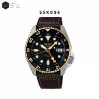 ราคา [ Excel Watch ] นาฬิกาข้อมือ SEIKO GMT 5 Sports รุ่น SSK036 SSK036K SSK036K1 (1733047657410168824)