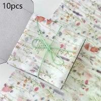 ราคา [COD] 10 Pcs Floral Tissue Paper Bouquet Flower Wrapping Paper Gift Wrap Flower Art Paper For Diy Crafts Birthday Wedding Party Decor (1733440283050739134)