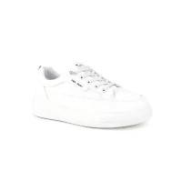 ราคา ST.JAMES รองเท้าผ้าใบ/รองเท้าหนัง PU ส้น 4 CM. รุ่น BARCELONA สี WHITE | รองเท้าผ้าใบ ผู้หญิง ขาย (1732676638911989448)