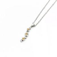 ราคา PAILIND จี้เงินแท้ 925 ประดับเพชรและพลอยเนื้อแข็ง YELLOW SAPPHIRE / ORANGE SAPPHIRE (1732869588676150530)