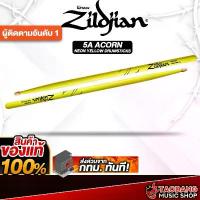 ราคา Zildjian 5A Acorn สี Neon Yellow ไม้กลอง Zildjian Drumsticks - เต่าแดง สินค้าแนะนำ (1732817662409869238)