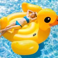 ราคา COD แพยาง ห่วงยาง เป็ดเหลือง เป็ด โพนี่ ฟามิงโก ยูนิคอน rubber raft ring yellow duckขนาด:150x80 ซม. Pool floatting ห่วงยาง (1732263706576651294)