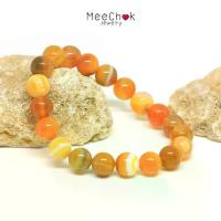 ราคา หินอาเกต หินดวงตาสวรรค์ สีเหลือง Yellow Agate 10 มิล หินโมรา หินมงคล หินสี หินสีเหลือง By.Meechok (1733232911980726199)