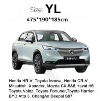 ราคา [Tiktok] Full car cover, half car cover, honeyb and Kevlar pattern, HI-PVC, waterproof, dustproof, sunscreen, can choose size, pickup cover, car cover thick, free PVC fabric bag (1732894058798286604)