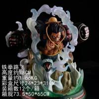 ราคา 2025 One Piece Iron Fist Luffy Gear 4 Luffy Double Fist Luffy Battle Scene Statue Boxed Figurine Display (1733059278573635035)