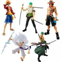 ราคา แอ็คชั่นฟิกเกอร์วันพีซ SHF Luffy Gear 5 Nika Articulado ฟิกเกอร์ Zoro Ace โมเดลข้อต่อที่เคลื่อนย้ายได้ พร้อมกล่อง (1732941746377230270)