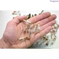 ราคา 1 PC Raw Moldavite in Glass Bottle from Czech Republic // Genuine Czech Natural Raw Moldavite High Energy Tektite ขายร้อน (1733235789169723266)