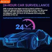 ราคา Baideluo Dual Lens Driving Recorder, Front and Rear Night Vision, Rechargeable, Safe Suction Frame-Drive Safely and Confidently (1733455685746198141)