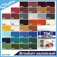 ราคา TOA Roof Paint ขนาด 3.785 ลิตร สีทาหลังคา อเนกประสงค์ รูฟเพ้นท์ ทาสนาม สีทาพื้น สีทาอิฐ สีทากระถางต้นไม้ (1732826302019634805)
