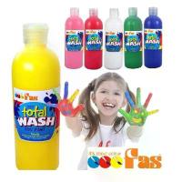 ราคา สี FAS Total Wash Kids Paint 500 ml (สีโปสเตอร์ล้างออกหมดจด) (1732716097226049217)
