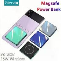 ราคา [COD] Xilecaly For Magsafe Power Bank 10000mAh Wireless Magnetic PowerBank Ultra Thin External Battery For iPhone 17 Samsung Z Flip 3 (1733350122943448967)