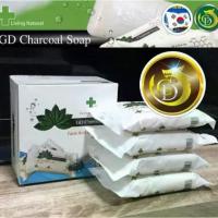 ราคา GD Charcoal Cereal Soap 4 ก้อน 150g/ก้อน โซฟ ชาร์โคล 4ก้อน (150กรัม/ก้อน) สบู่ถ่านจากเกาหลี ให้ความชุ่มชื้น ทำความสะอาดล้ำลึก ปลอดสารเคมี (1729979390167124991)