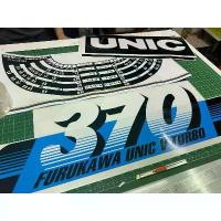 ราคา 370 Furukawa Unic V-Turbo Sticker รถเครน สติ๊กเกอร์ เครนเก่าญี่ปุ่น (1732745317563073823)