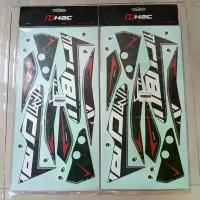 ราคา ชุดสติ๊กเกอร์ H2C MSX สีเทา (COLOR STRIPE STICKER H2C MSX / SILVER) อะไหล่แต่ง giorno แต่งเวฟ 110i (1732809910263318427)