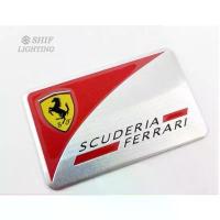ราคา เพจโลโก้ เฟอรารี่ งานอลูมิเนียม SF Horse Ferrari Logo Car Auto Decorative Emblem Badge Sticker Decal For FERRARI (1732028820937344711)