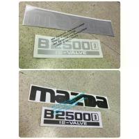 ราคา [จัดส่งทันที] สติ๊กเกอร์แบบดั้งเดิมติดท้ายรถ MAZDA คำว่า MAZDA B2500D 12-VALVE ติดรถ แต่งรถ sticker มาสด้า (1733088139641390713)
