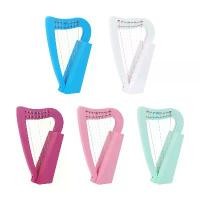 ราคา 20258 String Small Harp 8-Tone Lyre Harp Beginner Angel Harp Eight-Tone Harp Basswood Material Instrument (1733122730965895109)