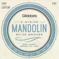 ราคา D'Addario® EJ62 Mandolin String สายแมนโดลิน เบอร์ 10 แบบ 80/20 Bronze (Light, 10 - 34) ** Made in USA ** ขายร้อน (1732691173561828980)