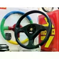 ราคา พวงมาลัย พวงซิ่ง รถยนต์ Momo evo 3 steering wheel พวงแต่ง pvc แข็งแรง ทน ไต้หวัน งานดีมาก โมโม่ อีโว (1733080705056606119)
