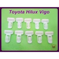 ราคา ✩WHEEL LOCKING CLIP For REAR BUMPER SET "WHITE" For TOYOTA HILUX VIGO // กิ๊บล๊อคล้อ ตัวเหลี่ยม กาบกันชนหลัง สีขาว❆ (1732498963615876696)