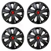 ราคา [พร้อมส่ง] *โปรโมชั่นสุดคุ้ม* Wheel Cover ฝาครอบกระทะล้อ มี สีดำ ขอบ R 15 นิ้ว ลาย ISUZUแดง wc7 (1 ชุด มี 4 ฝา)**ครบจบในร้านเดียว** (1732566314074277276)