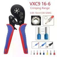 ราคา ส่งฟรี. Cord End Vxc9 16-6 Crimping Pliers for Crimp Terminals, Large Crimping Pliers for Crimp Terminals, Cord End, Wire Crimping Pliers 0.08-16 mm (1733065532302656761)