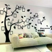 ราคา สติ๊กเกอร์ติดผนังต้นไม้กันน้ำอะคริลิค, การออกแบบ 3 มิติ, กรอบรูป DIY, สติ๊กเกอร์ติดผนังต้นไม้, ภาพวาดตกแต่ง, เหมาะสำหรับกรอบรูปบ้าน, ห้องนั่งเล่น, ห้องนอน, พื้นหลังทีวี, ของตกแต่ (1732955733390689926)