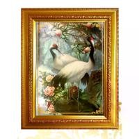 ราคา [พร้อมส่ง] กรอบรูป นกกระเรียนคู่ /เสริมฮวงจุ้ย/งานมงคล/ตกแต่งบ้าน (1732578722015118988)