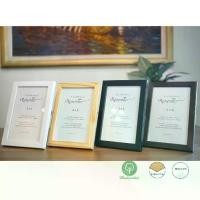 ราคา 【เก็บเงินปลายทาง】 กรอบรูป ไม้จริง สีขาว สีดำ ไม้สน ทรงกล่องขนาด 4x6 นิ้ว (1732725219152463166)