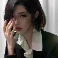 ราคา แว่นตาไร้กรอบ, สไตล์ดาราอินเทอร์เน็ต, แว่นตาสายตาสั้น, กรอบเล็กไหมสีทองน่ารักและเซ็กซี่, กรอบแว่นตาน้ำหนักเบาพิเศษ, เหมาะสำหรับผู้ชายและผู้หญิง, มีองศา แว่นตา glasses girl sungla (1732385290220898222)