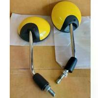 ราคา สินค้าที่ขายดีที่สุดของเดือนนี้ กระจก มองหลัง SCOOPY-I ปี 2009, 2012 สีเหลือง รหัสสี Y192C # ขายเป็นคู่ # HMA Brand # 1010-079-10ZY (1732941567066277755)