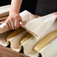 ราคา ผ้าลินิน แป้งหมัก แป้งขนมปัง กระทะ แป้ง Couche Pastry ผ้ากันไขมัน อบ ขนมปังฝรั่งเศส เครื่องมือครัว (1732620292382558133)