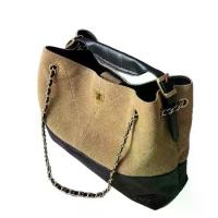 ราคา กระเป๋าถือแบรนด์ Bao Xiaoxiang รุ่น 25A หนังแท้ สีเบจและสีดำ ดีไซน์สะพายไหล่แบบเดี่ยว ความจุขนาดใหญ่ ลวดลายซับใน และสายโซ่ เหมาะสำหรับการใช้งานประจำวัน กระเป๋าถือ กระเป๋าสะพาย (1733177093014718047)