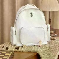 ราคา กระเป๋าสะพายไหล่คู่ลายงูขาวรุ่นใหม่ปี 2025 หนังเท็กซ์เจอร์แบบลักษณะกระเป๋าเป้สำหรับใส่แล็ปท็อป กระเป๋าเดินทาง แฟชั่นทันสมัยสำหรับทุกเพศ (1733358138180994412)