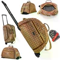 ราคา COD BAGS BKK กระเป๋าเดินทาง กระเป๋าถือ กระเป๋าล้อลาก กระเป๋าสะพาย 3in1 ขนาด 20-24 นิ้ว Classic Code F6614 (Cream)TikTok (1733153114276923052)
