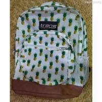 ราคา กระเป๋าเป้ TRANS JANSPORT ขนาด17*13" ขนาดใหญ่ ลายสับปะรด ของแท้100% แถมจัดส่งฟรีค่ะ จัดส่งฟรี กทม (1733302848239798015)