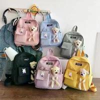 ราคา [พร้อมส่ง] กระเป๋าเป้ กระเป๋าขนาดใหญ่จุขนาดใหญ่เวอร์ชั่น เทรนด์แฟชั่นกระเป๋าเป้น่ารักๆ สุดคุ้ม เทรนด์แฟชั่นกระเป๋าเป้น่ารัก (1733371255277192864)