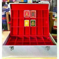 ราคา พระปทม ไทยพุทธศาสนา กล่อง 3 ชั้น สีบรอน 54 ช่อง ( ช่อง 5 × 7 cm.) 9" × 13"× 4" 23 × 33 × 10 cm. เพิ่มทรัพย์กล่องพระ กล่องใส่พระ meditation สมรส (1732953657006262007)
