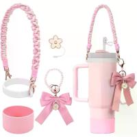 ราคา ชุดเครื่องประดับ ถ้วยชมพู ดีไซน์เรียบหรู รูปผีเสื้อ เนคไท โซ่มุก แหวนซิลิโคน การออกแบบถักเปีย ขวดน้ำ สายรัด เหมาะสำหรับของขวัญวันสตรี วันวาเลนไทน์ วันขอบคุณพระเจ้า และวันแม่และวันพ่อ (1733137129247246