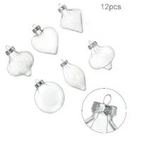 ราคา ลูกบอลพลาสติกใส 12x ลูกบอลคริสต์มาส ลูกบอลหัวใจต้นคริสต์มาส ของตกแต่ง DIY (1731324866081622089)