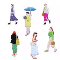 ราคา แผ่นแปะปักลาย สไตล์สตรีทแฟชั่น กาว สำหรับกระเป๋าเป้ วารสาร ของตกแต่ง DIY รูเสื้อผ้า แพทช์ ปก และเครื่องประดับแขวน สะดวก (1732799849864005075)