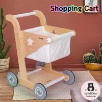 ราคา [COD] รถเข็นของเด็ก ของเล่น รถเข็นซุปเปอร์ รถเข็น Supermarket รถเข็นซื้อของ Shopping Cart (1733070165407532900)