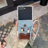 ราคา พร้อมส่งจากไทย ! เคสฟลิปกระเป๋ายีนส์น้องหมาแสนน่ารัก (2082) for Samsung Galaxy Z Flip7 Flip6 Flip5 คําแนะนําการขายที่ร้อนแรงในเดือนนี้ case realme note 50 ไดม่อน ขาตั้งกล้อง มือถือ (173331172915226372