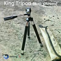 ราคา ขาตั้งกล้อง King Tripod รุ่น AK-RB8 (สีดำ-โครม) จากประเทศญี่ปุ่น 30-90cm (1732809174535013410)
